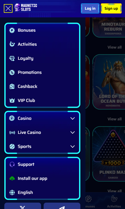 Magneticslots Casino